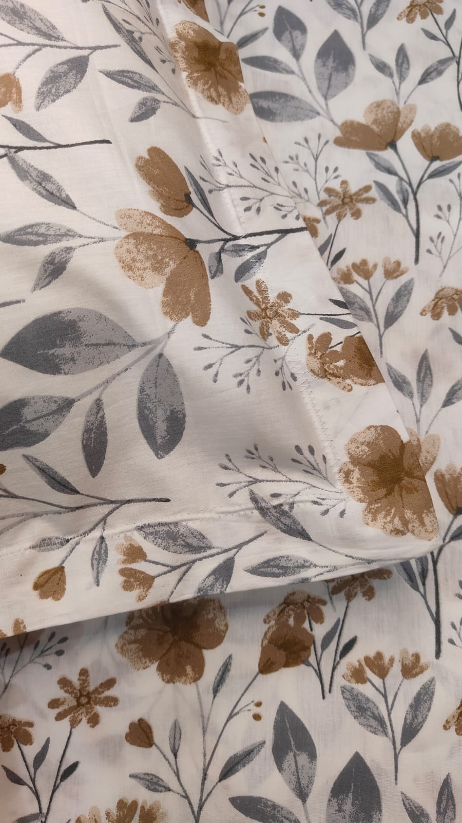 Autumn Flora – 300 TC Pure Cotton Bedsheet Set