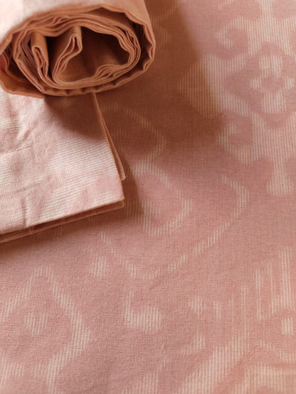 Rosewood Ikat – Pure Cotton Bedsheet Set