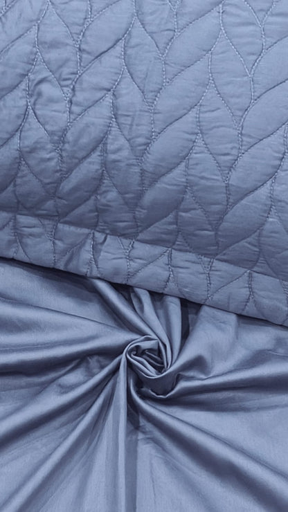 Midnight Bloom – 400 TC Quilted Pillow Covers