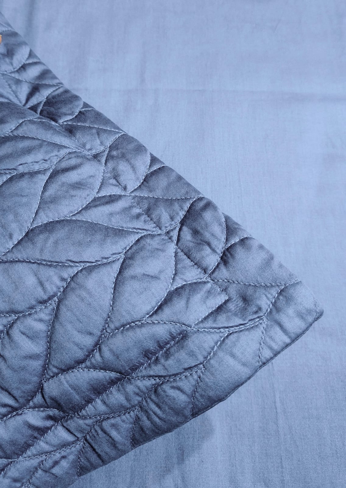 Midnight Bloom – 400 TC Quilted Pillow Covers