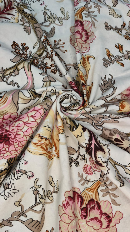 Blush Garden – Lace Bedsheet Set (108×108")