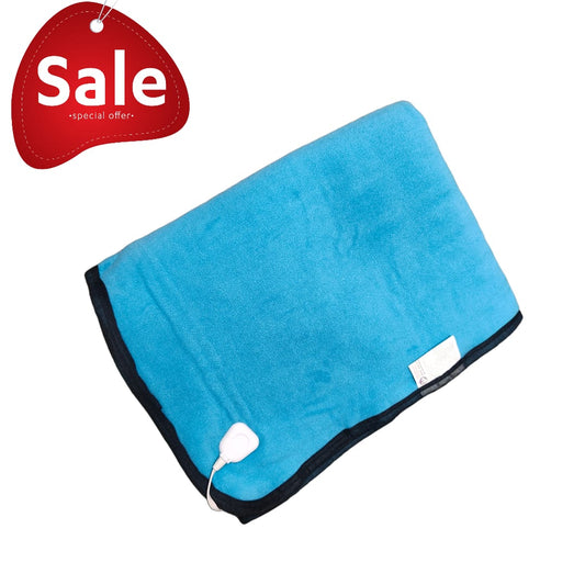 Single Electric Blanket (Under) Ideal for Heavy Winter — Manual 3-Level Heat Control (Off–Medium–High)